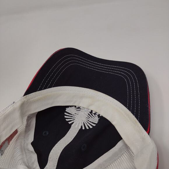 CountryMark Co-Alliance Mesh Back Snapback Hat Black White Embroidered Logo OSFA - Picture 11 of 12